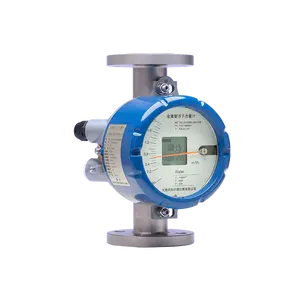 Medidor de flujo de área variable de tubo metálico rotámetro de gas nitrógeno