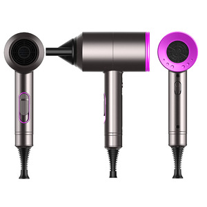 <span class=keywords><strong>Asciugacapelli</strong></span> Professionale Portatile 1800W, Asciugatura Rapida, 2 Velocità, Forte Flusso Ionico, Multi-Styler da Viaggio, 110.000 RPM AC - Product Image 2