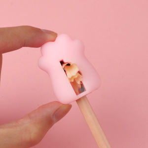 Aiguisoir de crayon patte de chat mignon, taille-crayon manuel Kawaii, taille-crayon, des pattes de chat pour enfants, papeterie pour le bureau, à domicile, école - Product Image 5