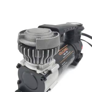 Compresseur d'air portable 12V en alliage d'aluminium pour voiture, mini <span class=keywords><strong>pompe</strong></span> de gonflage de pneus avec lumière d'urgence - Product Image 3