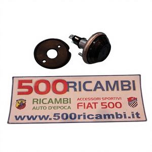 Fiat 500 EPOCA Complete <b>Driving</b> <b>Lights</b> Kit Fanalino Lucciola Fume' Lateral with Guarnizione FAN14 - Product Image 1