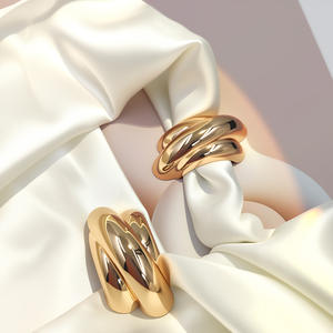 Bottoni in Metallo Regolabili con Fibbia, Produttori di Connettori Metallici Dorati, Decorazioni per Sciarpe - Product Image 2