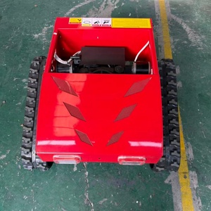 Tagliaerba Telecomandato con Cingoli in Gomma, Macchina a Benzina per Lavori di Taglio <span class=keywords><strong>Erba</strong></span> su Pendenze Ripide - Product Image 1