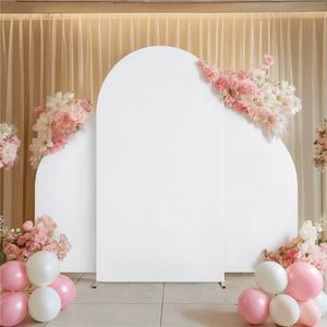 Housse d'arche de mariage double face ajustée pour cadre d'arche, décoration de fête d'anniversaire ou de baby shower (cadre non inclus) - Product Image 1