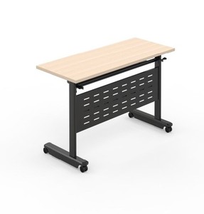 Phong cách đương đại spliceable Khung thép máy tính xách tay bàn gỗ chất liệu Stackable & đa năng có thể gập lại bánh xe cho văn phòng sử dụng nhà - Product Image 2