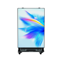 Écran d'affichage numérique LED pliable P1.25 P1.5 P1.86 GOB avec support pour centre commercial, exposition, salon professionnel