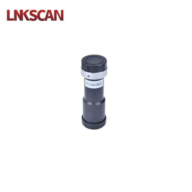 High-Precision Industrial Telecentric Lens 1 Optical Magnification Non-Coaxial Machine Vision Detection WD=65mm Resolution 6.7x