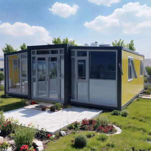 Casa prefabricada confeccionada de 3 dormitorios, casas prefabricadas modulares y 40 pies de 20 pies, contenedor expandible, Panel sándwich, escuelas, centros comerciales, hoteles - Product Image 1