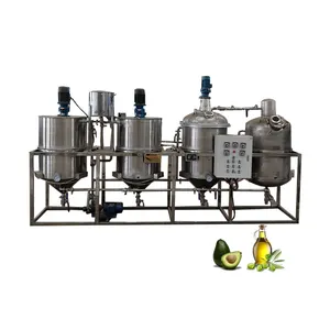 Shea Butter Refining Equipment Palm Oil Refinery Plant Crude Oil Dewaxing Machine Vegetable Oil Deodorizing Machine