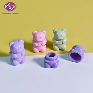 Yueshunxing 1G Tùy Chỉnh Màu Sắc Hình Dạng Động Vật Rỗng <span class=keywords><strong>Lip</strong></span> <span class=keywords><strong>Balm</strong></span> Ống Dễ Thương Mới Đến Son Môi Trang Điểm Bao Bì Rỗng Son Môi Ống - Product Image 1