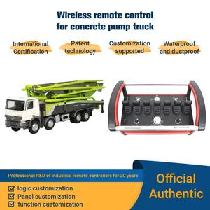 New IP65 Waterproof Hydraulic Joystick <b>Control</b> Proportional Pressure Valve Industrial Radio <b>Remote</b> <b>Control</b> <b>Crane</b> 5km Range - Product Image 6