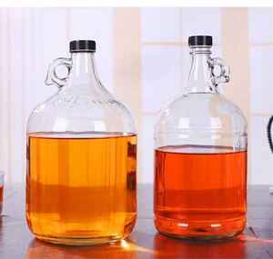 California Brand Glass &amp; <strong>Crystal</strong> Wine Bottle Elegant <strong>Vase</strong> for Home Decor and Wine Storage - Product Image 5