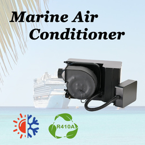 ระบบเครื่องปรับอากาศแบบติดผนังสำหรับเรือเดินทะเล  ประสิทธิภาพสูง 220v  แบบพกพา  ตัวเครื่องทำจากสแตนเลส  ระบบทำความร้อนและความเย็น  ใช้สารทำความเย็น R410A  แบบแยกส่วน - Product Image 5