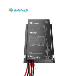Regulador de panel solar impermeable Srne <span class=keywords><strong>DM</strong></span> Series IP67 12/24V 10a regulador de luz de calle solar Mppt controlador de carga solar - Product Image 2