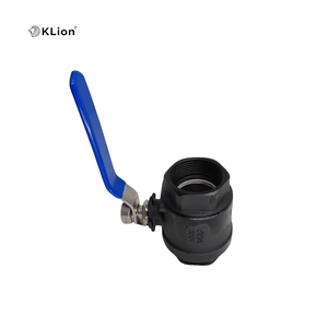 Katup Bola Hidrolik KLION RTS DN6 Dua Bagian Ujung Berulir Baja Karbon Cor 1000 Wog Pemasok Katup Bola Katup Bola untuk Gas - Product Image 4