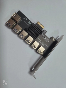 PCIE Thẻ Riser Khe Cắm <span class=keywords><strong>PCI</strong></span> Express 16X 1 Đến 8 Cổng Bộ Chuyển Đổi <span class=keywords><strong>USB</strong></span> 3.0 <span class=keywords><strong>PCI</strong></span>-E Thẻ Riser Mở Rộng GPU Cổng Nhân - Product Image 5