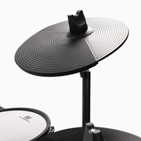 PDX540 Professional High-End Electronic Drum Kit with Pedal, 5 Drums, 3 Cymbals, Customizable