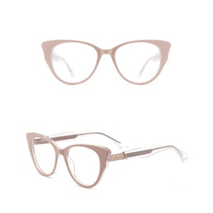 Personnalisation <span class=keywords><strong>de</strong></span> lunettes optiques <span class=keywords><strong>en</strong></span> acétate haut <span class=keywords><strong>de</strong></span> gamme, lunettes <span class=keywords><strong>de</strong></span> <span class=keywords><strong>vue</strong></span> tendance, montures légères à monture complète pour un usage quotidien, OEM/ODM - Product Image 3