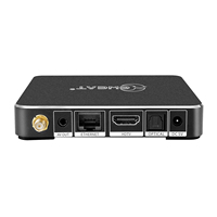X9 Smart TV Box Android 9,0 OS 4K 60fps Decodificación de hardware Dual-Band 2,4G/5G Wi-Fi para Blueth 5,0 USB 3,0 Compatible con IPTV