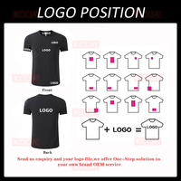 2024 nouveau Style séchage rapide plaine vêtements de sport hommes Polyester T-Shirt Gym T-Shirt sérigraphie décontracté T-Shirt