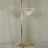 Lumière de mariage en acrylique cristallin, décoration de mariage, lustre pour allée, éclairage de fond de scène de mariage, lumière décorative pour allée