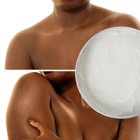Marque privée Corps végan Crème au beurre de pêche Biologique naturel Vente en gros Soins de la peau Beurre corporel nourrissant à la noix de coco et à la pêche