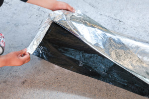 Material en espiral autoadhesivo para tapar asfalto, techo de construcción de tejas de acero de color - Product Image 6