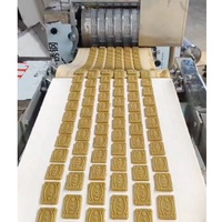 Machine de formage de biscuits pour petits animaux de compagnie économique, machine automatique de fabrication et d'empilage de biscuits pour petites entreprises