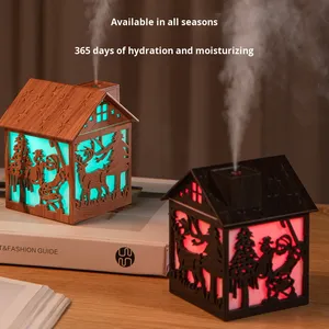 Diffusore di aromi Cross-Border umidificatore luce notturna di Natale a sette colori per idratazione domestica - Product Image 4