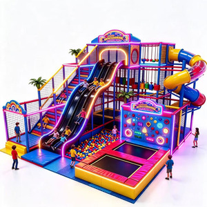 Parc d'attractions intérieur pour enfants Sweet Dream Cloud Princess Wind, piscine à balles pour parents et enfants, équipement d'amusement personnalisable - Product Image 2