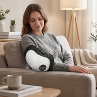 Masseur de genou à compression d'air rechargeable 3 en 1 avec chaleur et vibrations pour soulager la douleur au genou, au coude et à l'épaule