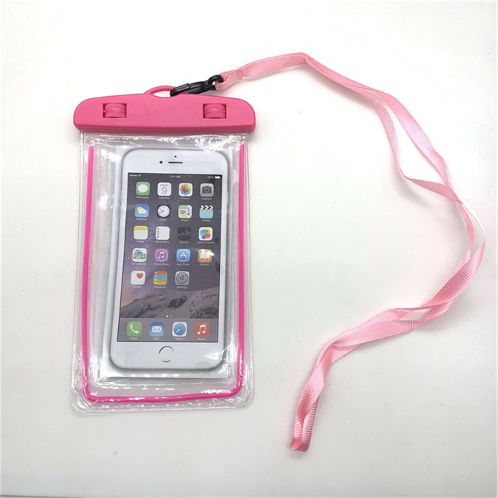 universal waterproof pvc pouch cellphone dry bag case for iphone galaxy