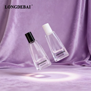 Irregular Toothpaste Shape Portable Gradient Black Perfume Glass <b>Bottle</b> 8ml 10ml Crimp Mini <b>Empty</b> Perfume <b>Bottle</b> with <b>Spray</b> - Product Image 3