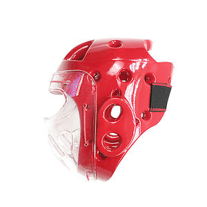 หมวกป้องกันศีรษะคาราเต้ ราคาโรงงาน ได้รับการรับรองจาก WKF และอุปกรณ์ป้องกันสีขาวสำหรับการแข่งขันคาราเต้ คิโอคุชิน - Product Image 4