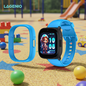 LAGENIO K3 4G GPS WiFi スマートウォッチ 1.7インチTFTディスプレイ 770mAh大容量バッテリー ビデオ通話 SIMカード対応 子供用 IP68防水 - Product Image 1