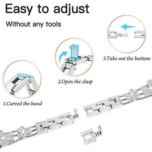 Shamrock สายนาฬิกาแฟชั่นสำหรับ <span class=keywords><strong>applewatch</strong></span> ทุกซีรีส์38/40/41มม. 42/44/45/49มม. สายสแตนเลสสตีลอเนกประสงค์ - Product Image 3