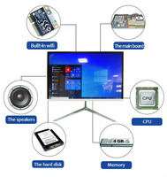 All-in-One Desktop Computer 19 Inch Core I3 60GB SSD DDR3 OEM Business Use Win 11