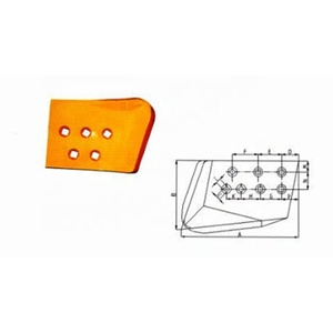 Suelo de herramientas <span class=keywords><strong>Bulldozer</strong></span> repuestos poco de corte de borde - Product Image 3