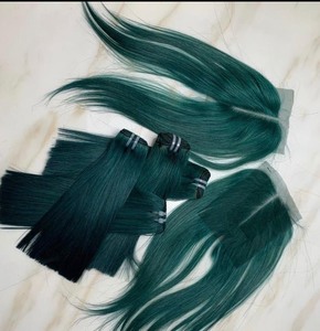Extensions de cheveux humains vietnamiens de haute qualité, lisses, toutes les couleurs, 100% non traitées, prix de gros - Product Image 2