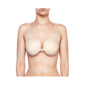 Soutien-gorge adhésif sans bretelles For Sexy Feather-<span class=keywords><strong>Lite</strong></span> F700 <span class=keywords><strong>Nude</strong></span> B, sans armatures, fermeture avant, respirant, usage quotidien, bonnet 3/4, uni - Product Image 2