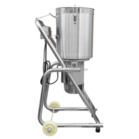 Commerciële industriële voedselhakselaar groente- en fruitpers mixer blender vleesverwerkingsmachine motor 20L capaciteit 1800W vermogen