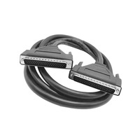 Câble de données mâle femelle isolé DB62P SCSI 3 rangées HDB 62 broches conducteur en cuivre plat HDDB50P fils et assemblages