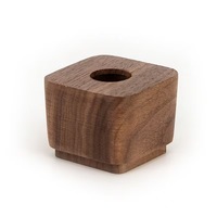 Flacons de parfum désodorisants carrés en bois de 100 ml avec bouchons à clapet anti-poussière et sécurité enfant