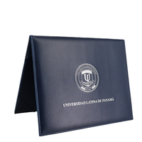 Porte-documents horizontal et vertical en cuir PU Mondon ZS120 pour certificats A4, diplôme de remise de diplôme