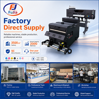 Imprimante DTF A1 avec 2 têtes Epson I3200 I1600 XP600 et secoueur de poudre pour l'impression de t-shirts et de vêtements