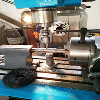 Machine de perçage et de fraisage universelle ZX6350, verticale et horizontale, multifonctionnelle, pour l'usinage des métaux en atelier, vente d'usine en Chine