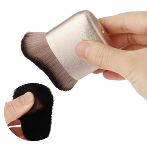 Brocha de Maquillaje de Pelo Sintético para Bronceado, Aplicador de <span class=keywords><strong>Autobronceador</strong></span> para Rostro, Cuerpo, Piernas y Espalda, para Difuminar Líquidos, Protector Solar, Base y Contorno - Product Image 5