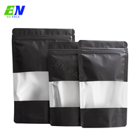 Sachet de service unique imprimé et personnalisé, pochette en aluminium refermable, sac à fermeture éclair d'emballage d'argent pour les produits d'échantillon, 100 unités