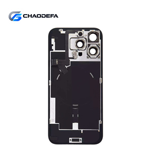 เคสหลังโลหะเหล็กสำหรับ iPhone 16 Pro Max อุปกรณ์เสริมโทรศัพท์มือถือ - Product Image 4