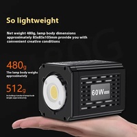 Lampe LED photographique portable bicolore 60W pour studio photo et vidéo, lumière réglable pour prise de vue et diffusion en direct, lumière d'appoint